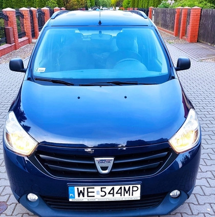 Dacia Lodgy cena 31900 przebieg: 227300, rok produkcji 2016 z Warszawa małe 37